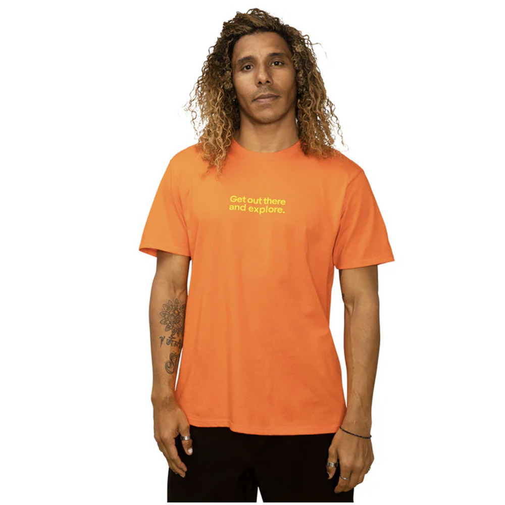 NEW Florence Marine X Men's Large GOTAE Organic T-Shirt Flame Tee $30 msrp M16-2